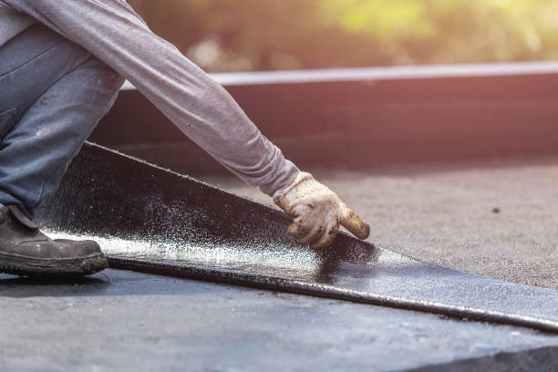 Professional Interior Drainage System technician working in Centerpoint, IN